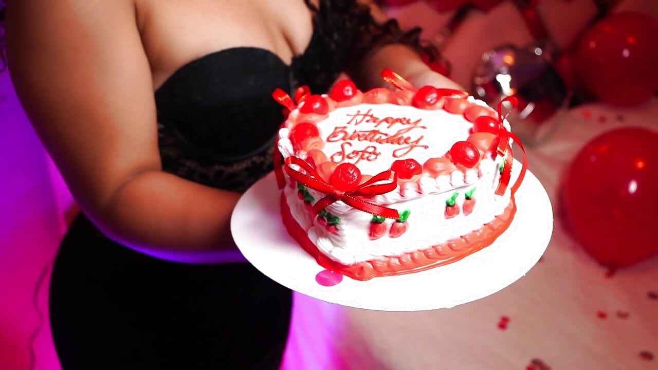 My birthday - video by LunaJohns cam model