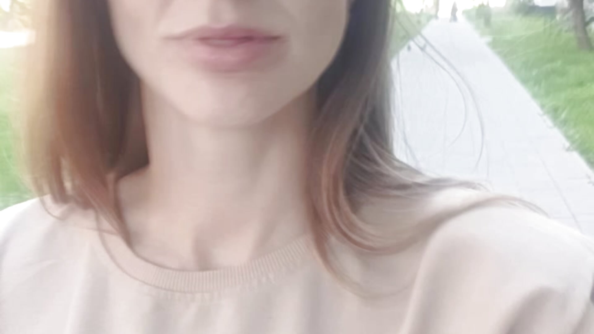 a walk – video od webkamerové modelky -MALVINKA-