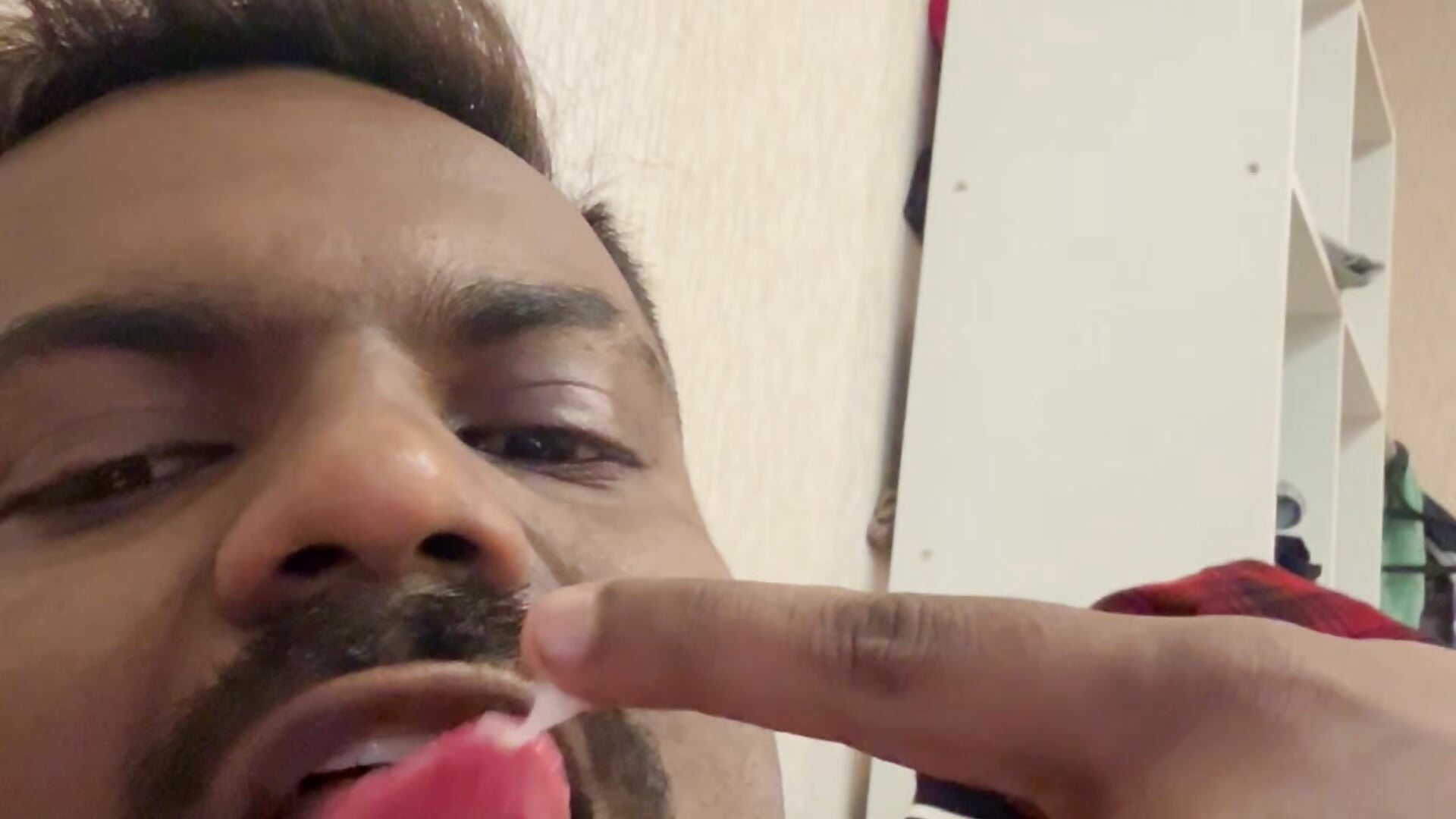 Eating my own cum