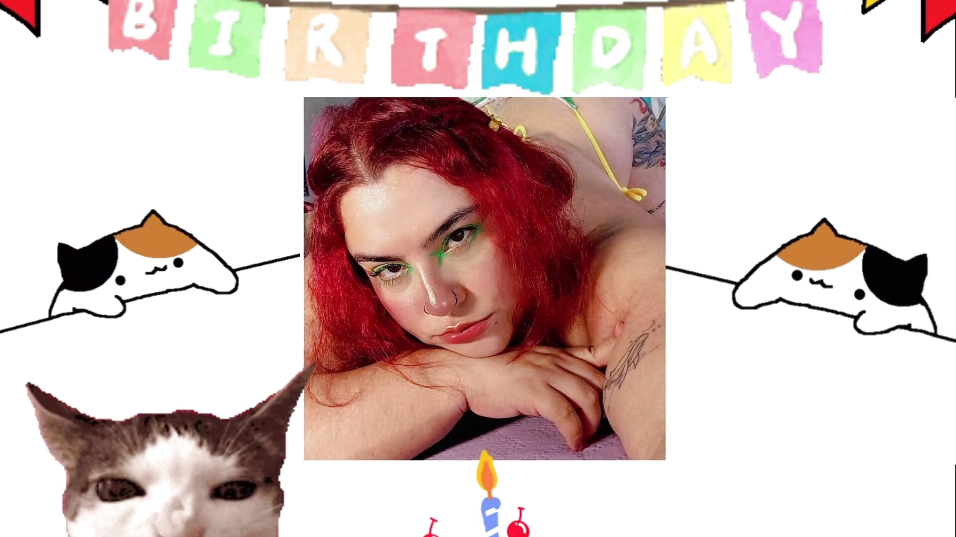 Happy birthday to me💕 - video by Camilleturn18 cam model