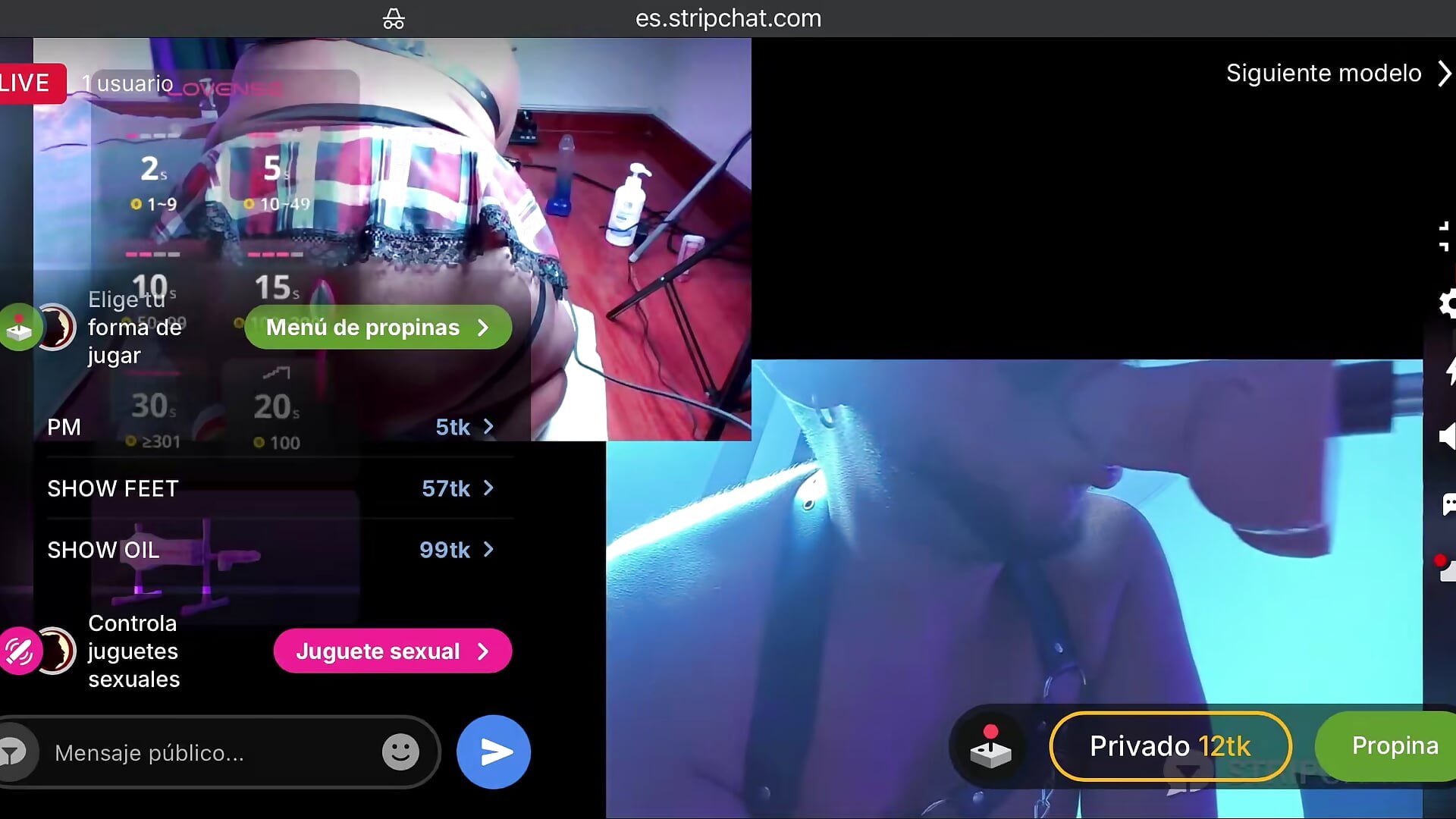 Something from my show 🔥 - วิดีโอโดย JhonnyRey27 โมเดลแคม