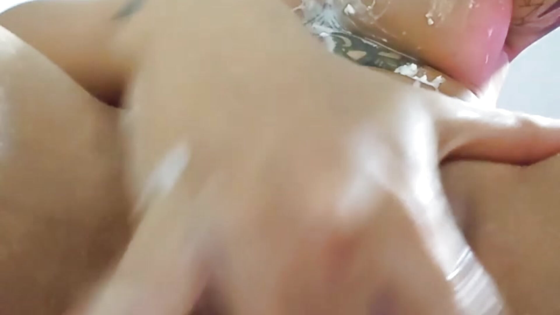 a very creamy pussy