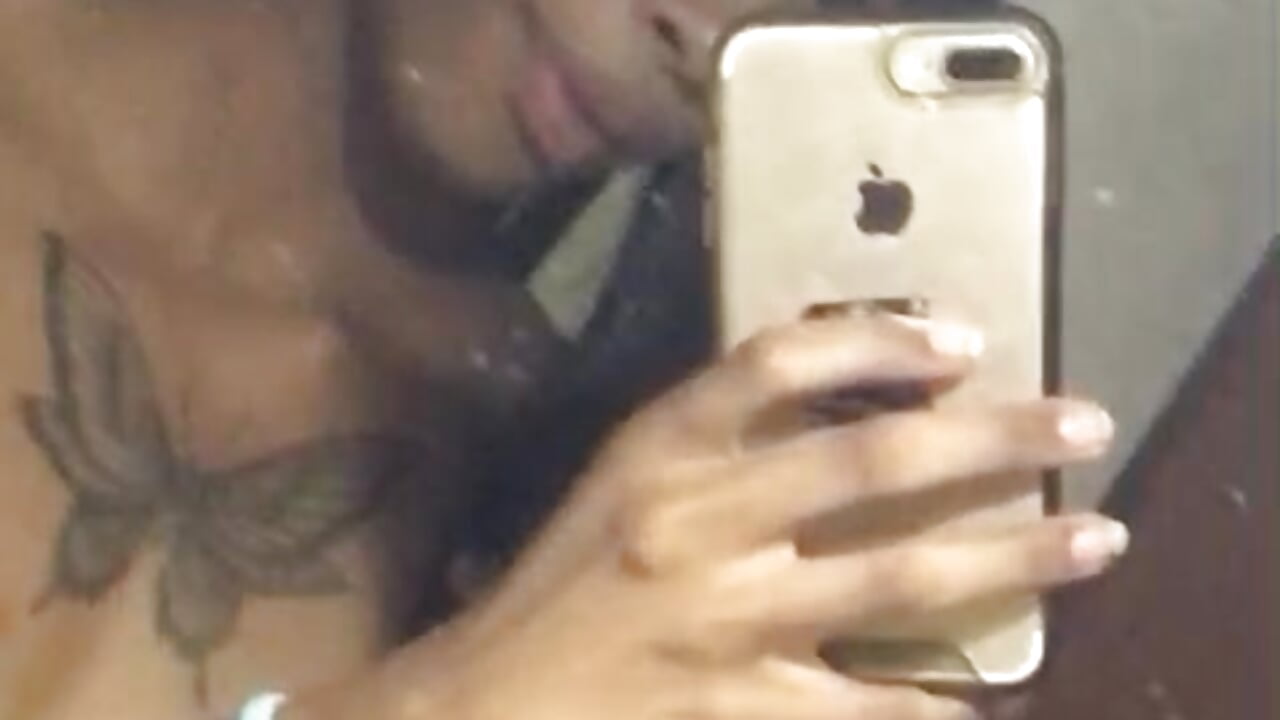 naked I focus completely in my bathroom