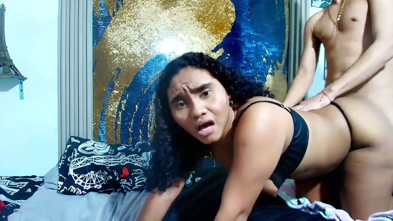 your brunette likes the cock inside 🙈🍆👌