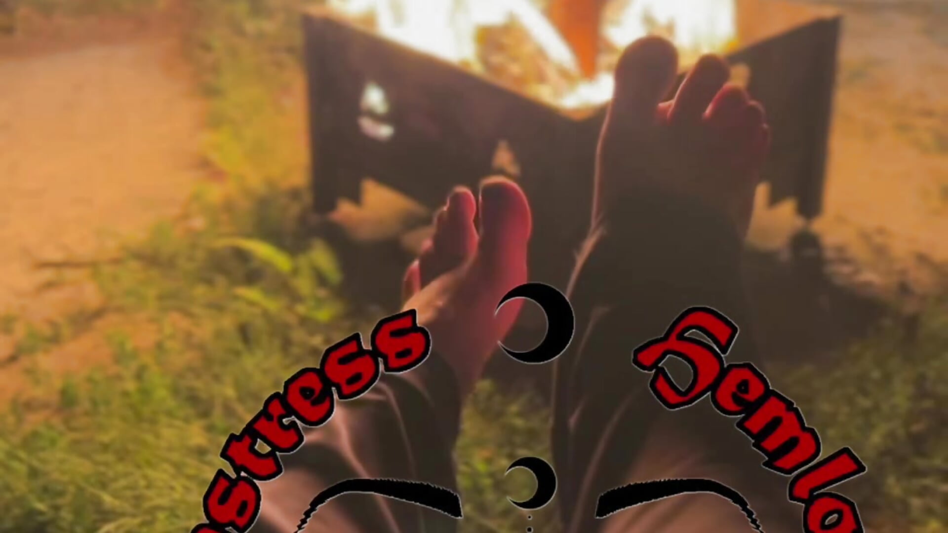 Toasty toes - clip cu Sinstresshemlock model videochat
