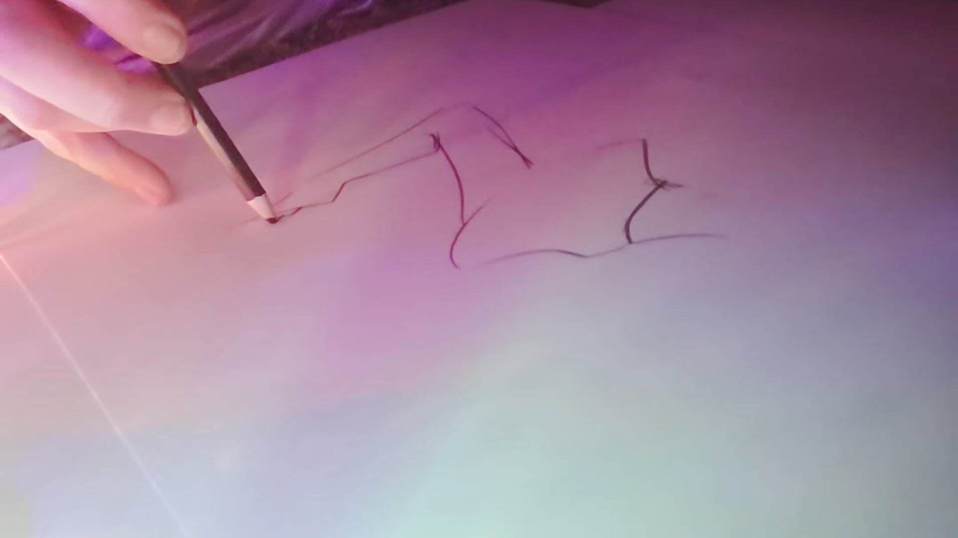 Quick sketch – видео ве бкам-модели Th3grrl