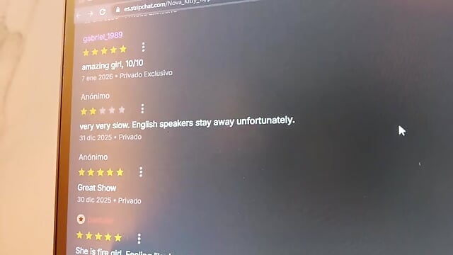 comments from my loves on my previous account - video av nova_kitttyy cam model