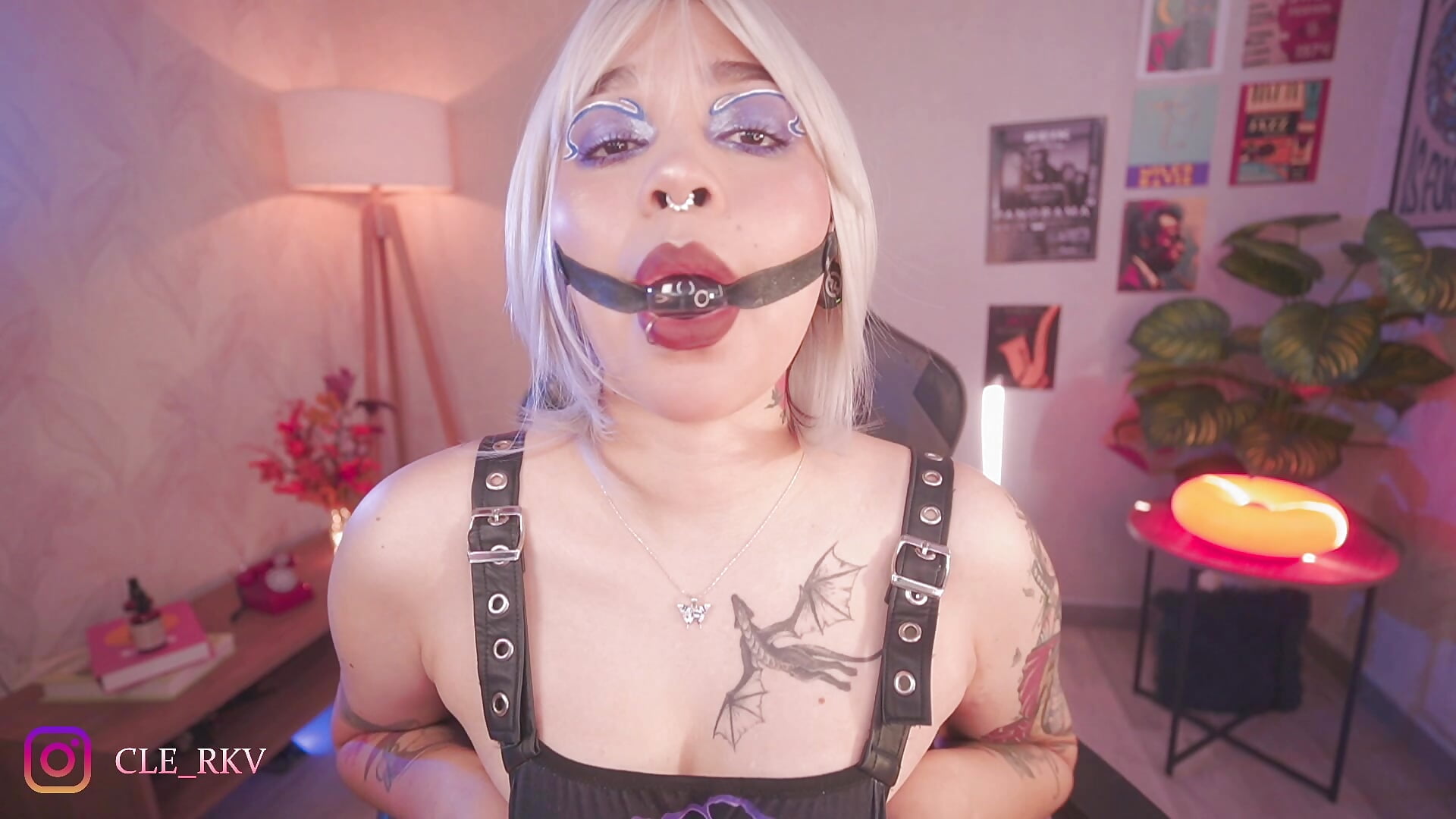 CUTE MAKEUP TODAY C: - video by violette_clerk1_ cam model