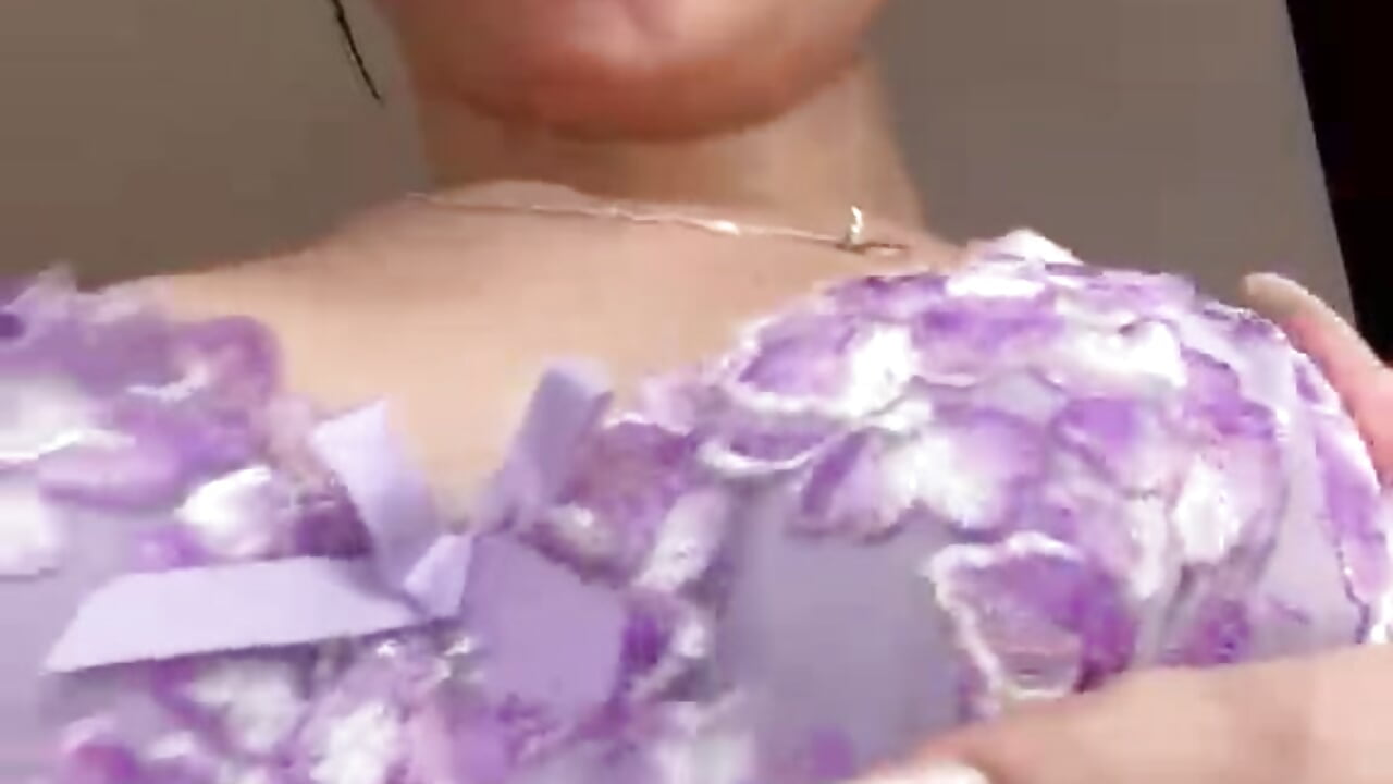 Teasing my small tits 😋 - video by CriistalBlossom cam model