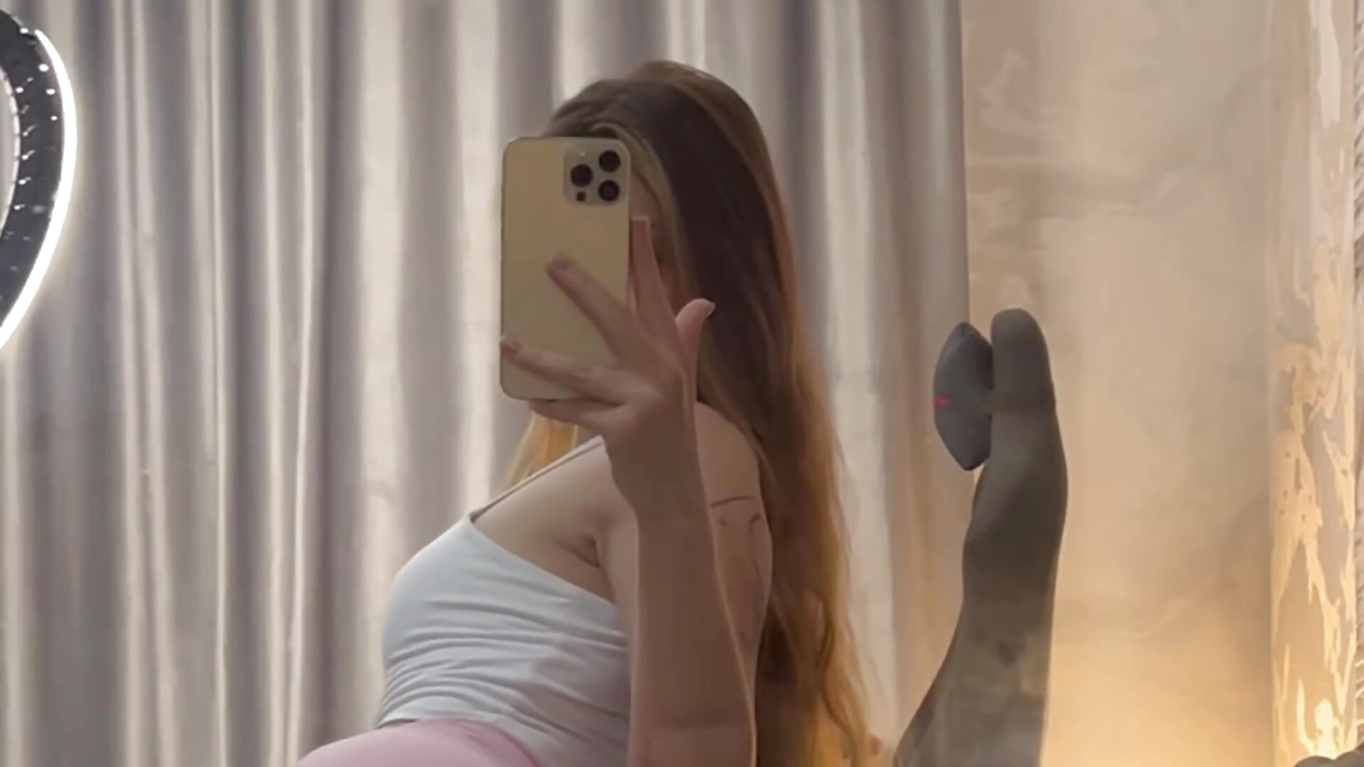 showing off myself :3 - video by HinaVibe cam model