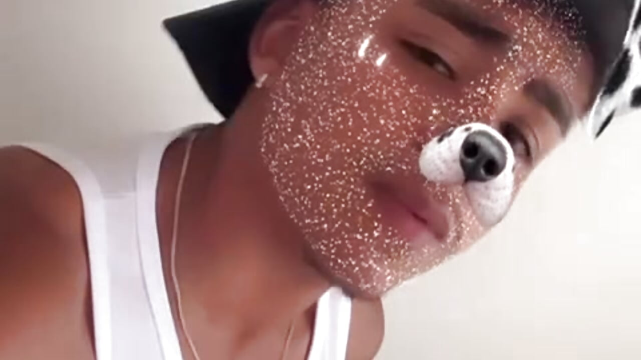 face – video modela na kameri Kamii_Big555_