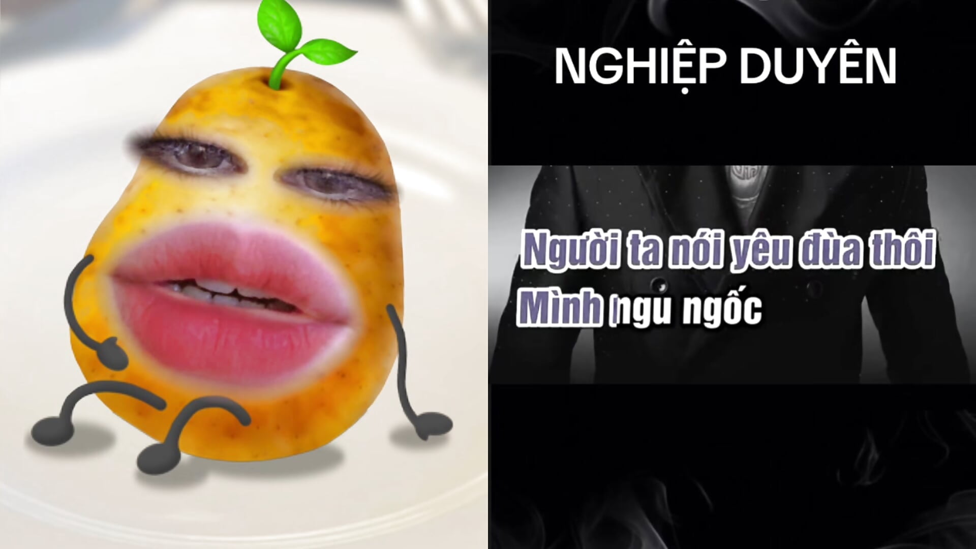 Khi củ khoai tây biết hát - видео от уебкам модела Lilyy_babyy