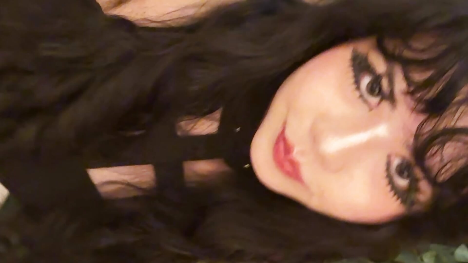 Leather skirt grinding - video by Lord-Misha cam model