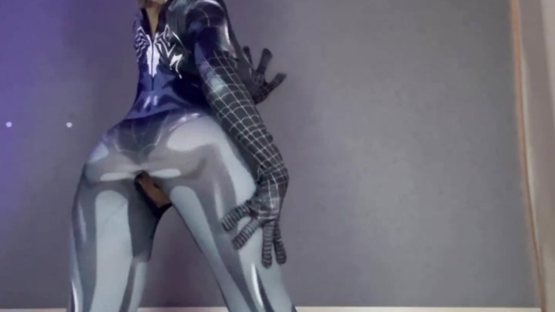 Cosplay Spider man (dance + striptease) - video by Cute_Auggie8 cam model