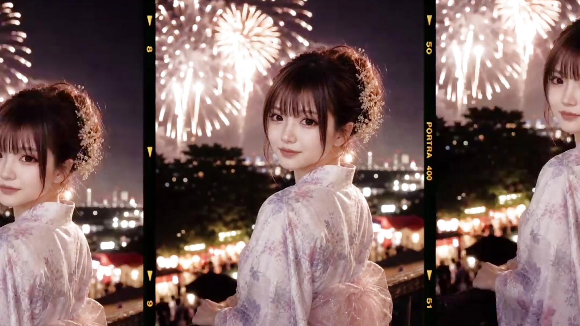浴衣花火🎇