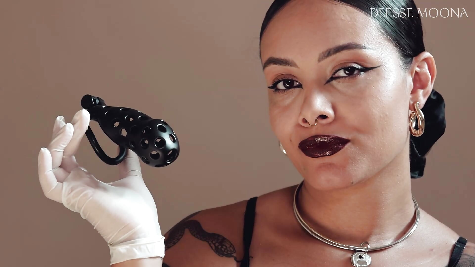 Chastity Cage Training - Accept Your New Cage - video oleh Deesse-Moona kamera model