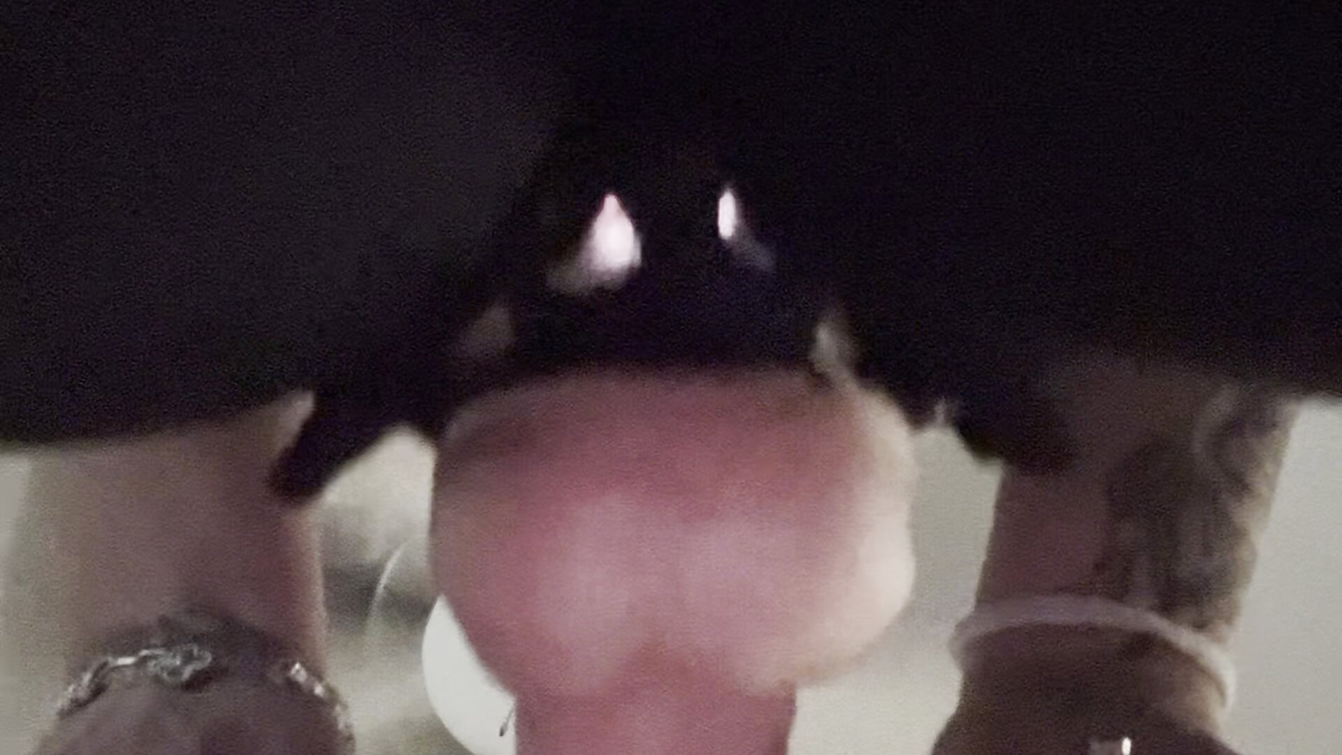 How does he take all that! - video by helovesanalbicouple