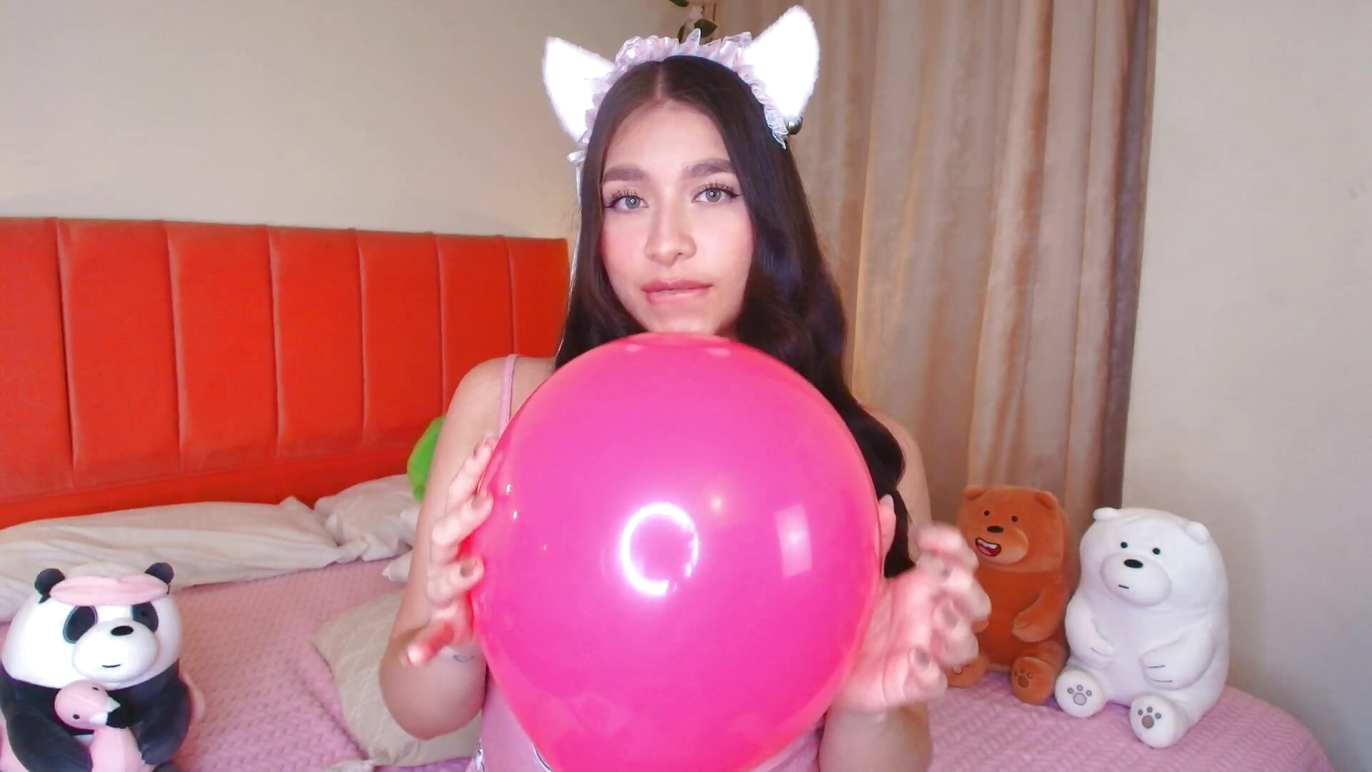 I love balloons - วิดีโอโดย Caandace โมเดลแคม