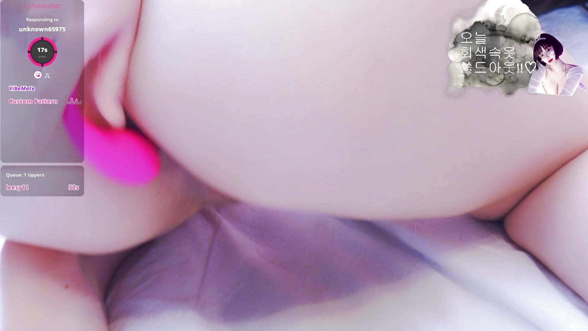 💋티켓쇼(오랜만에 싼당...) - MIYU_888 캠 모델의 동영상