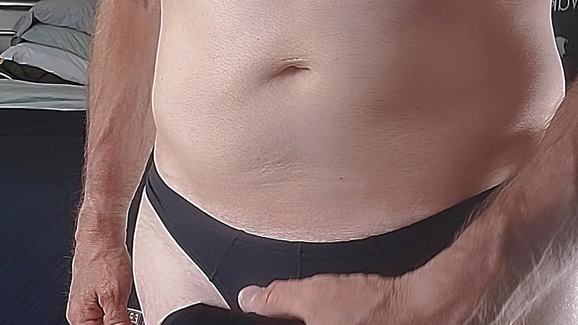 BLACK BRIEFS ♠️ - vidéo du modèle de showcams FantasyMan-BiWM