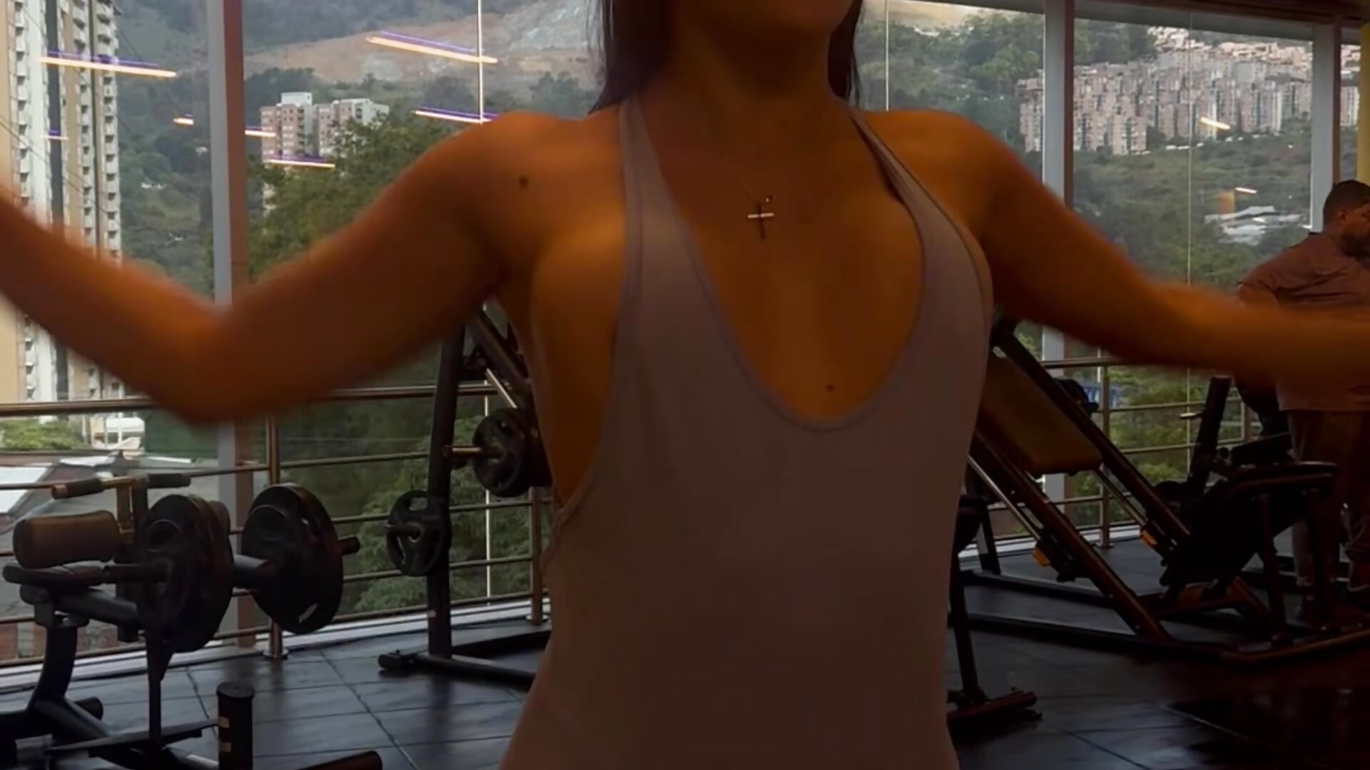 GYM🍒 - vidéo du modèle de showcams Ariel_blake