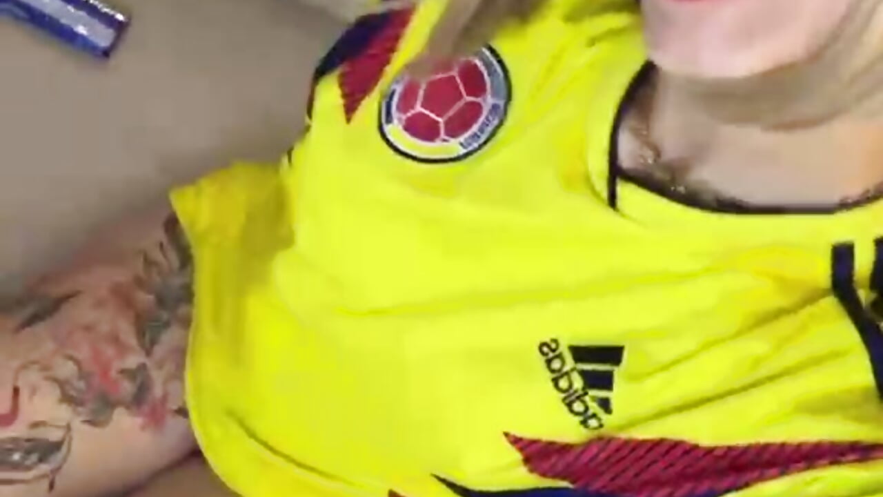 my colombia team 💛💙❤️ – video modela na kameri SweetAlana16