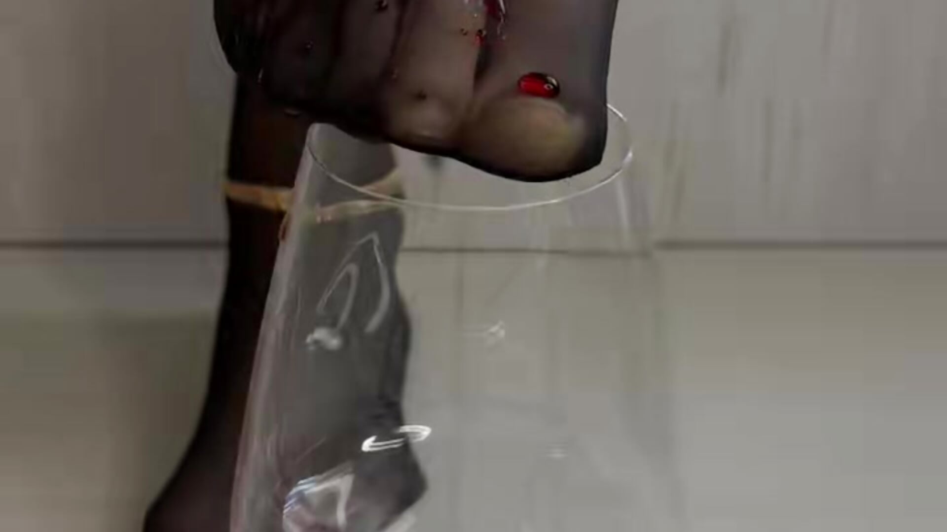 Maybe a sip of wine? ❤️‍🔥 - video by lil_jessie66 cam model