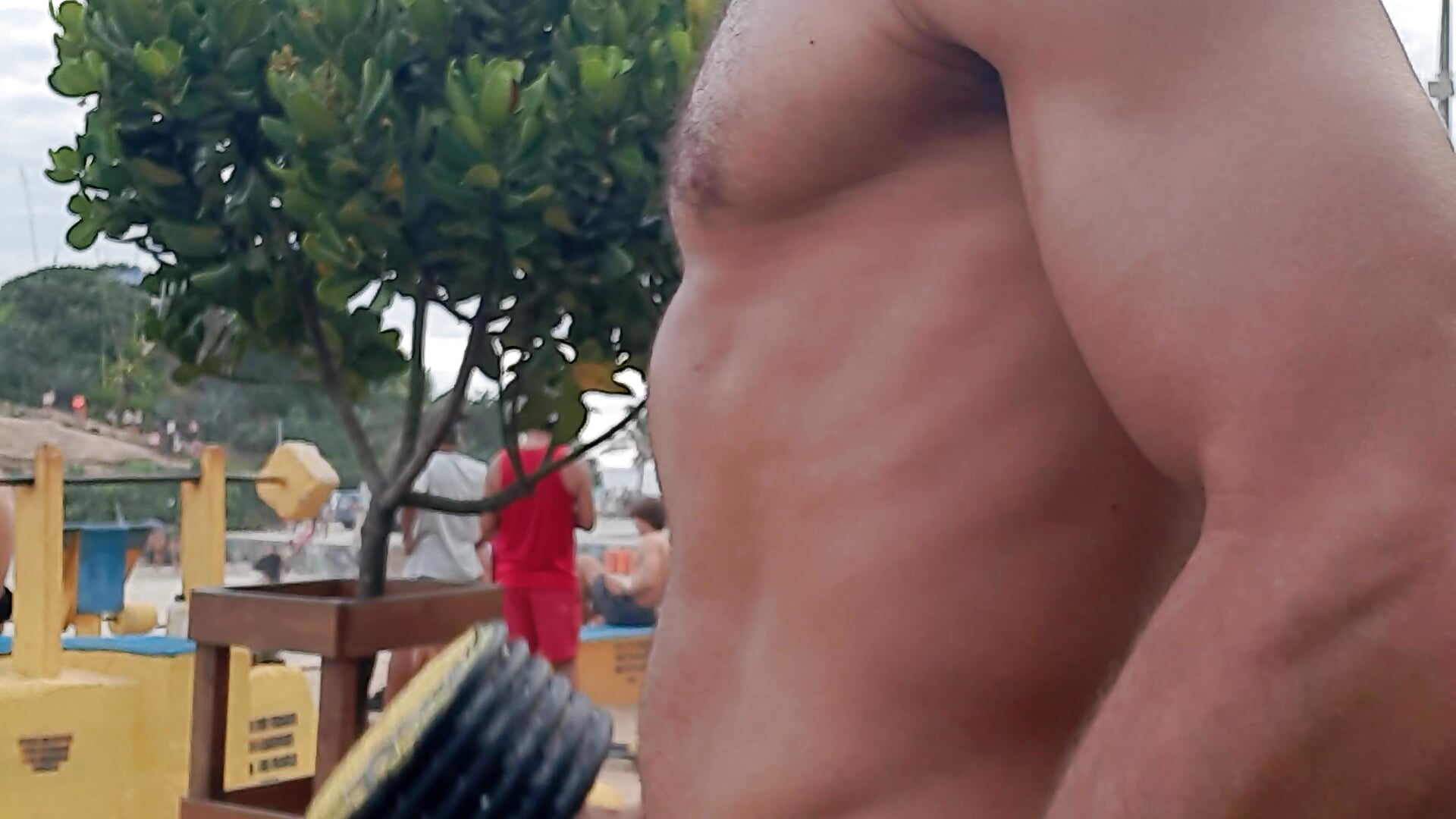 Outdoor workout!