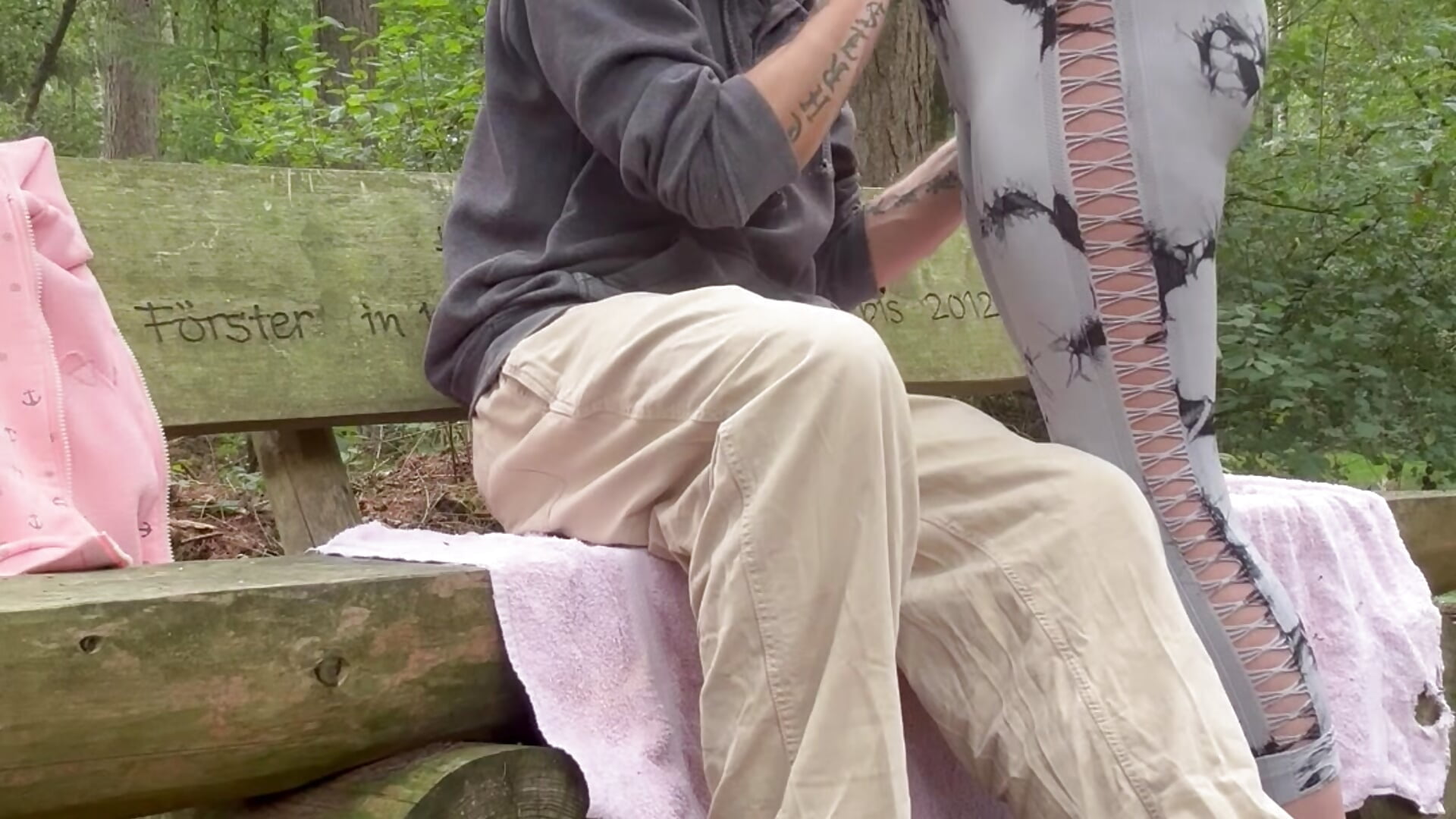Outdoorfuck/ BJ, Doggy, ride my Penis Baby