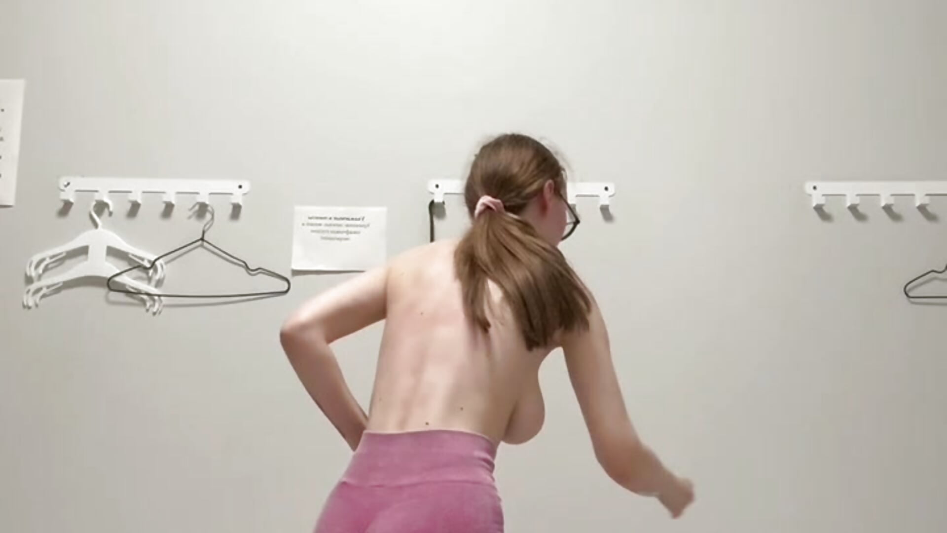 beauty changing clothes after training ❤️ - video by IvyHornyCore cam model