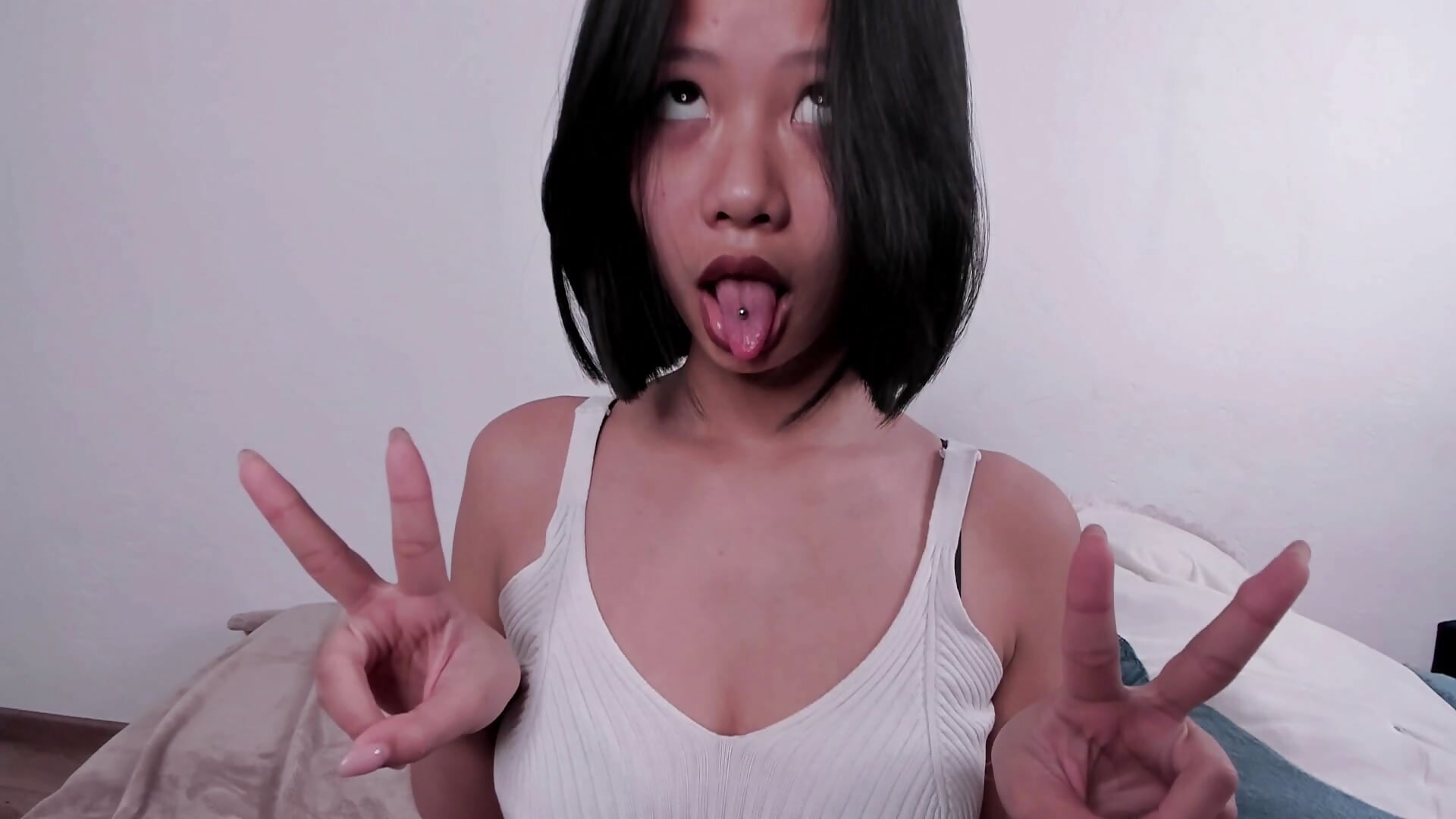 fooling around with ahegao;D - MadnessQueen主播的视频