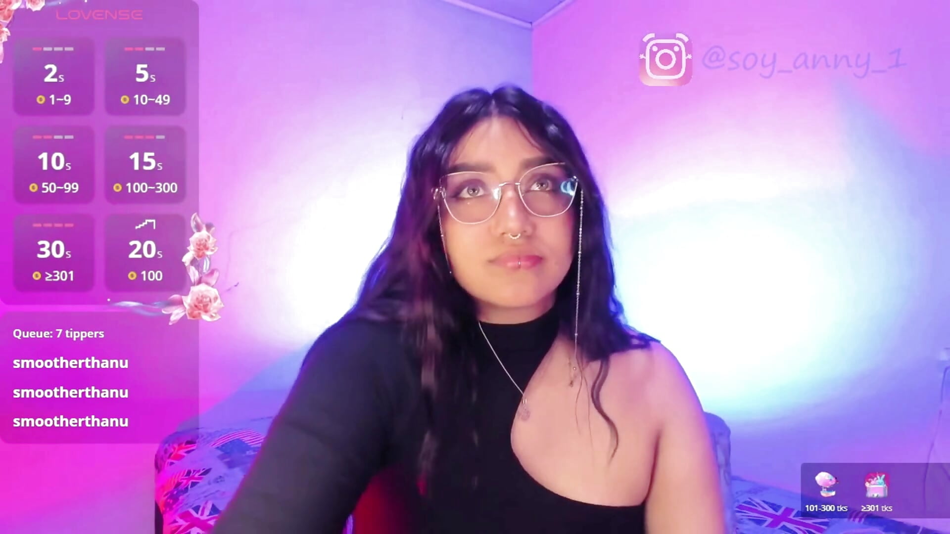 TENDER FACE 💜 - video by soyanny-777 cam model