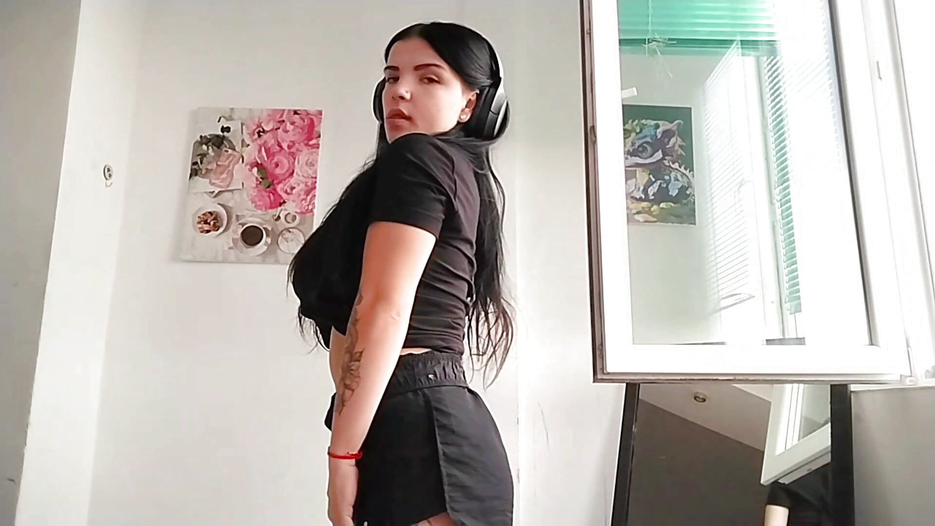 meow - clip cu Kateqte model videochat