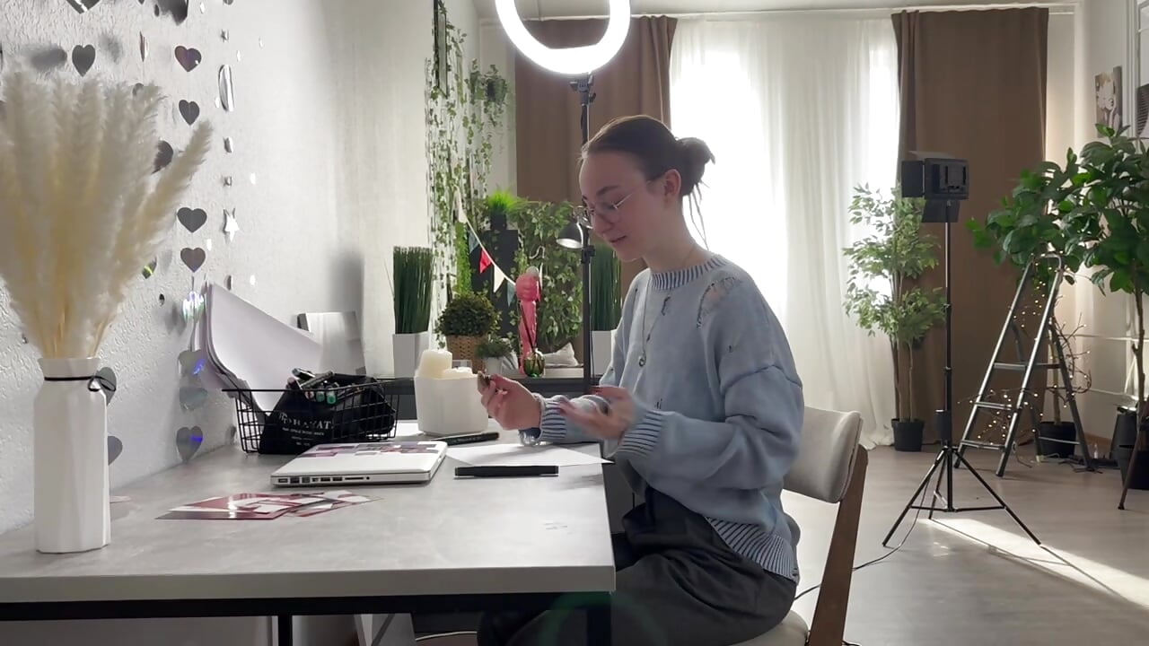 hi hi - clip cu DiaKriegel model videochat