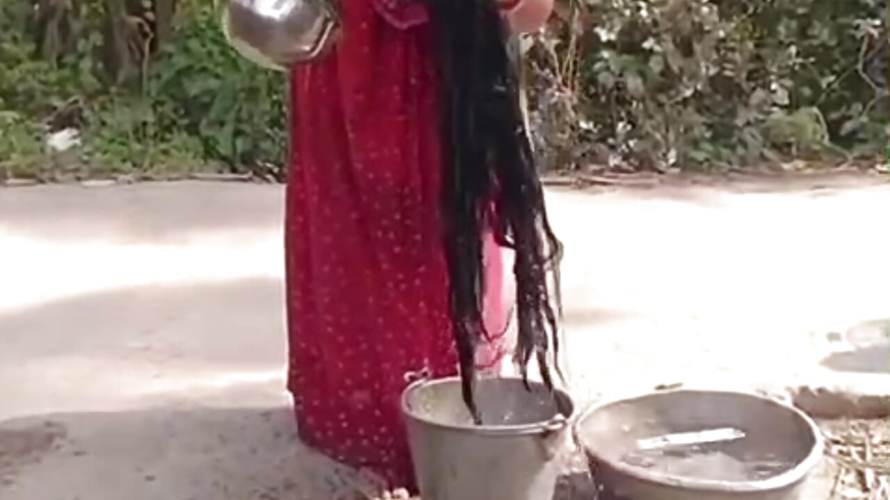 Long Hair wash - video by LambeBalwaliBur cam model