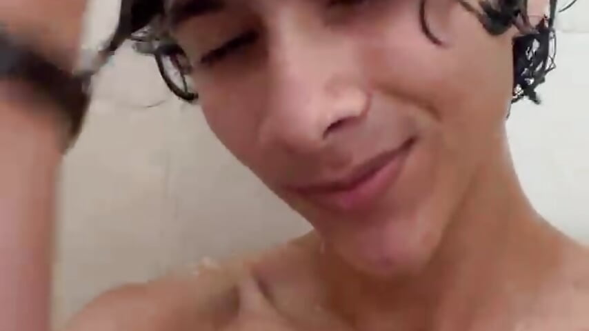 Me in the shower, do you want to watch? 😈