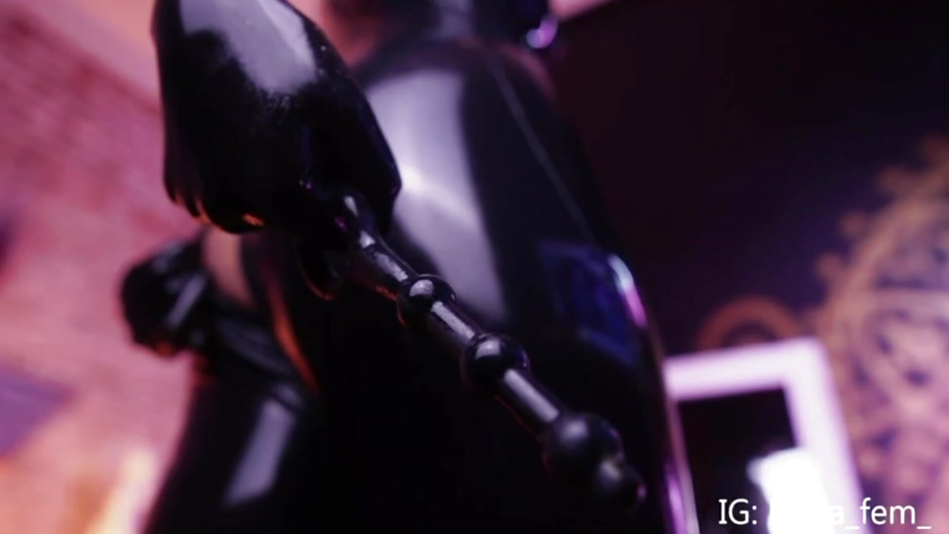 latex and strapon - video by Liana_Fem_ cam model