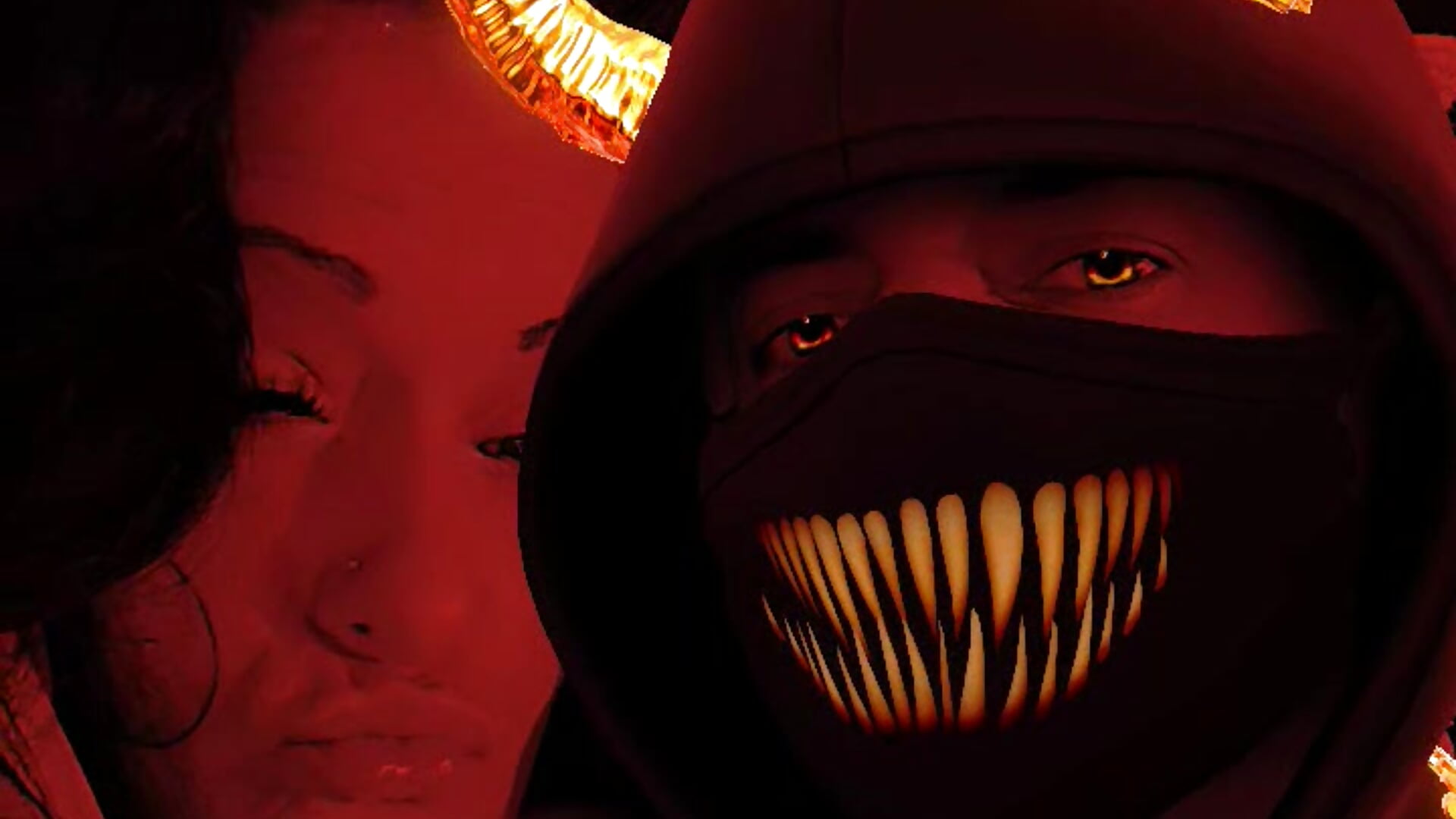 Beauty and the beast – video modela na kameri ZaddyPlaygrounds