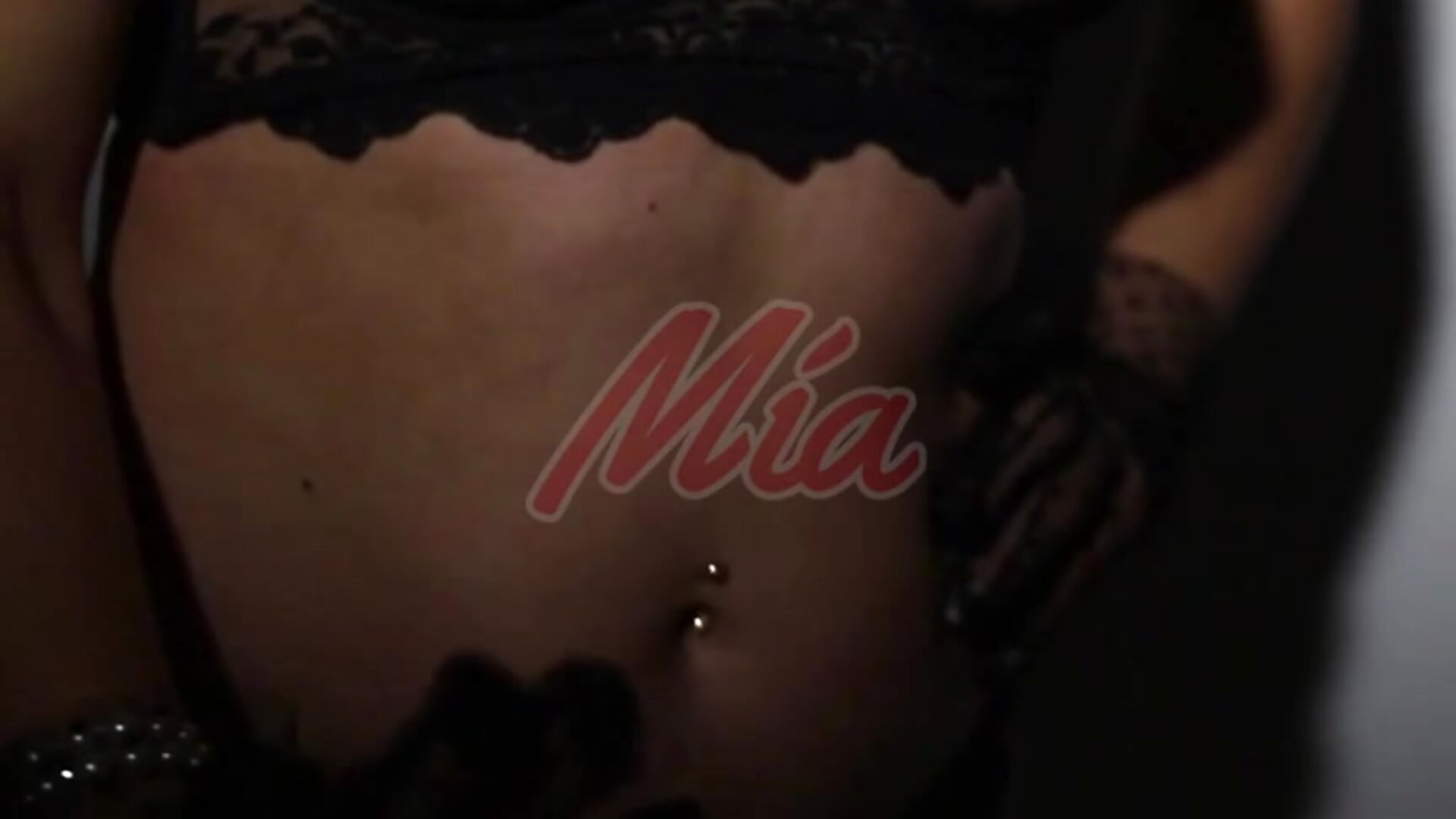 Black Transparent Lingerie