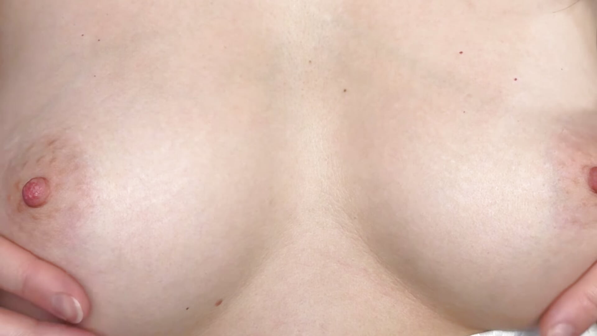 Breasts knead, nipple squeeze