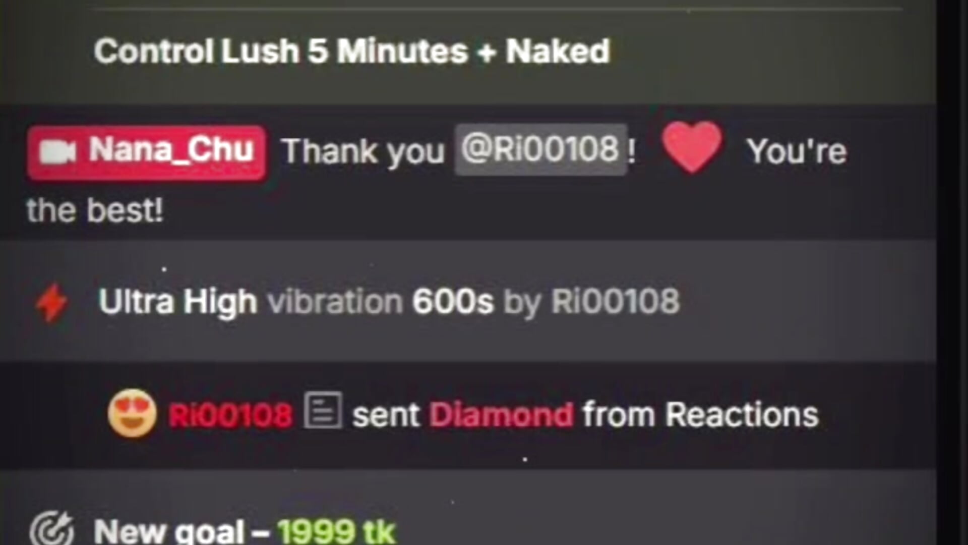 Ri's gift - Nana_Chu主播的视频