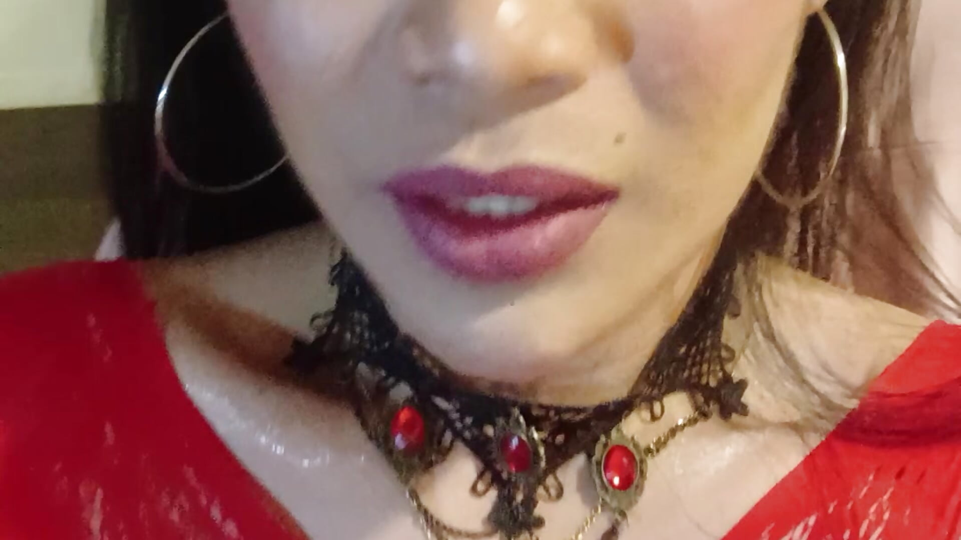 Red outfits is very dom - video by LadyAshley_Domina28 cam model