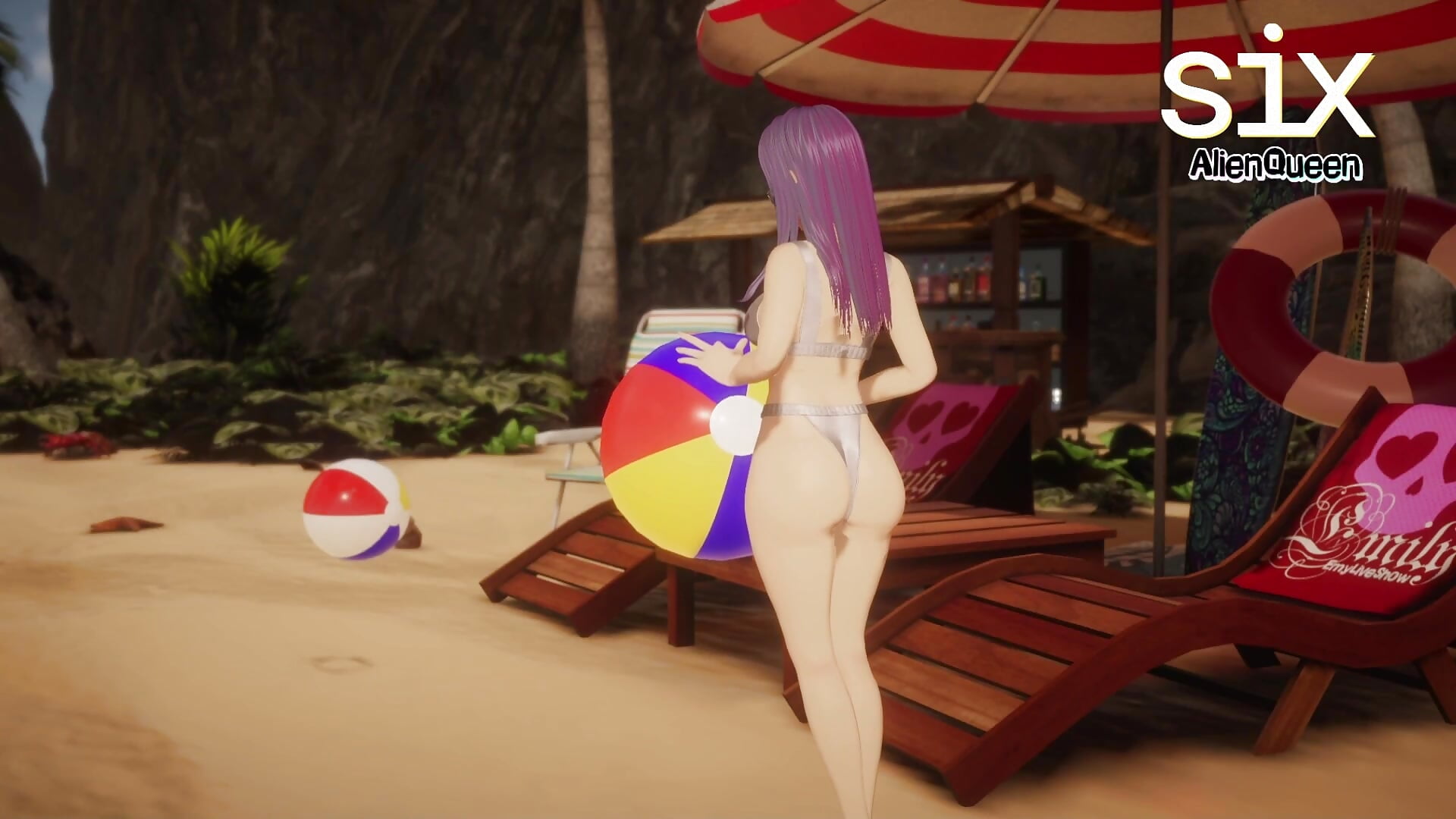 EmyLiveShow Beach Days - vidéo du modèle de showcams els_six