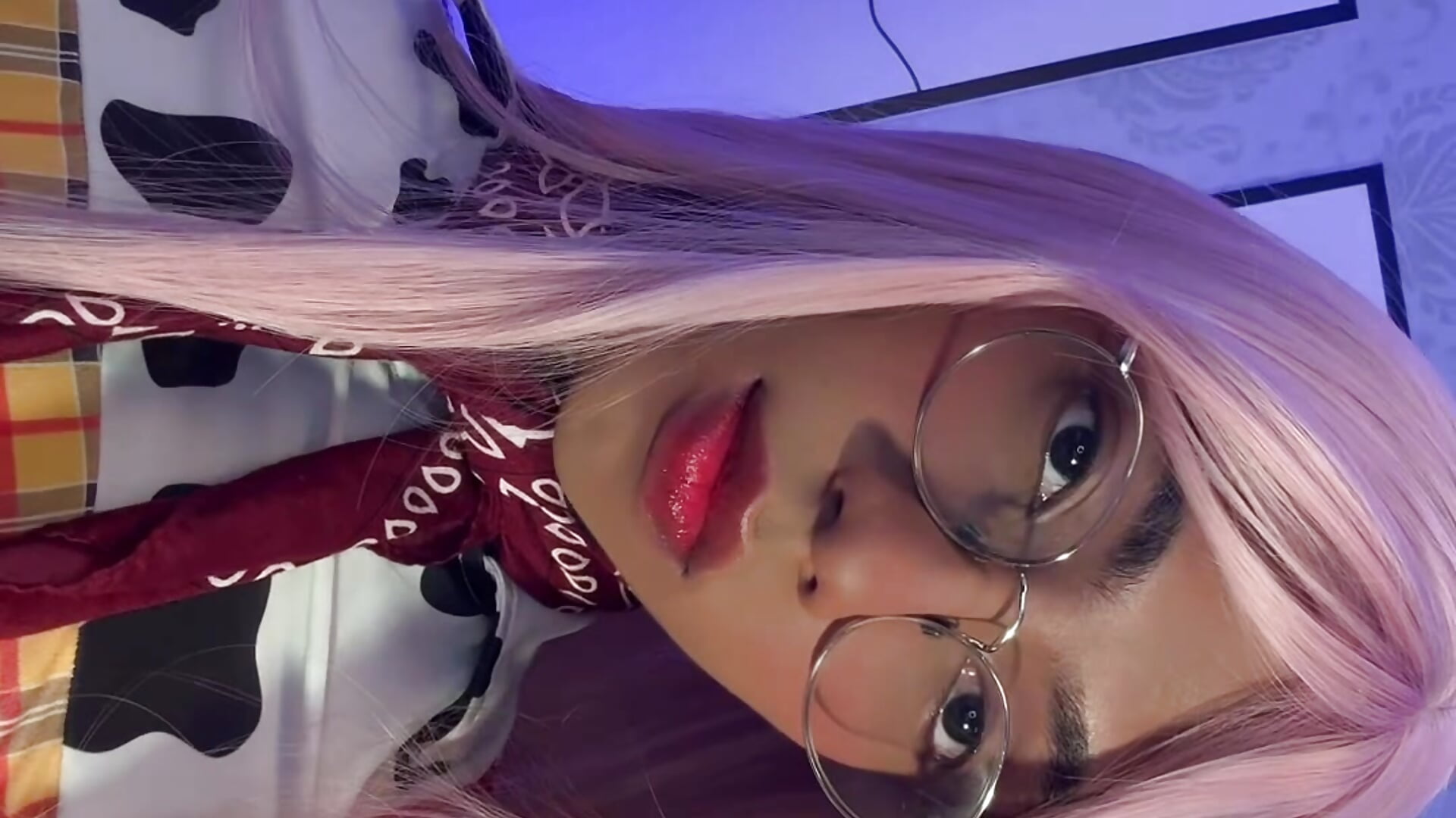 New wig 🩷 - video by yourlittlenaughty__ cam model