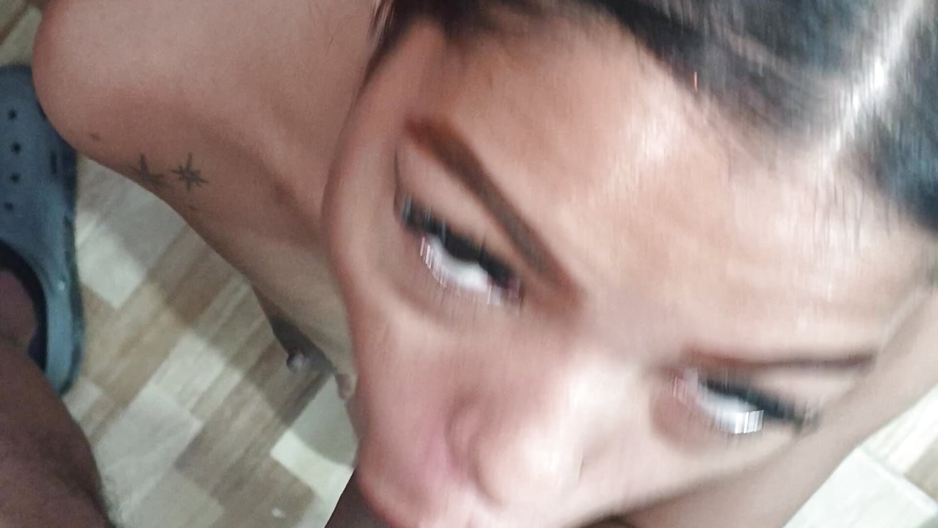 Hot Lorena and guy cum show and swallo