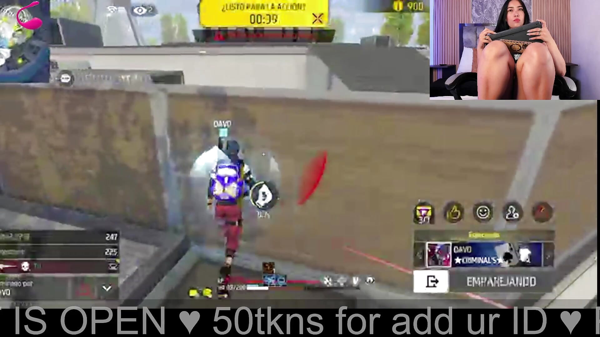 FREE FIRE ❤️💕 – video af Sulay_Kim cam-model