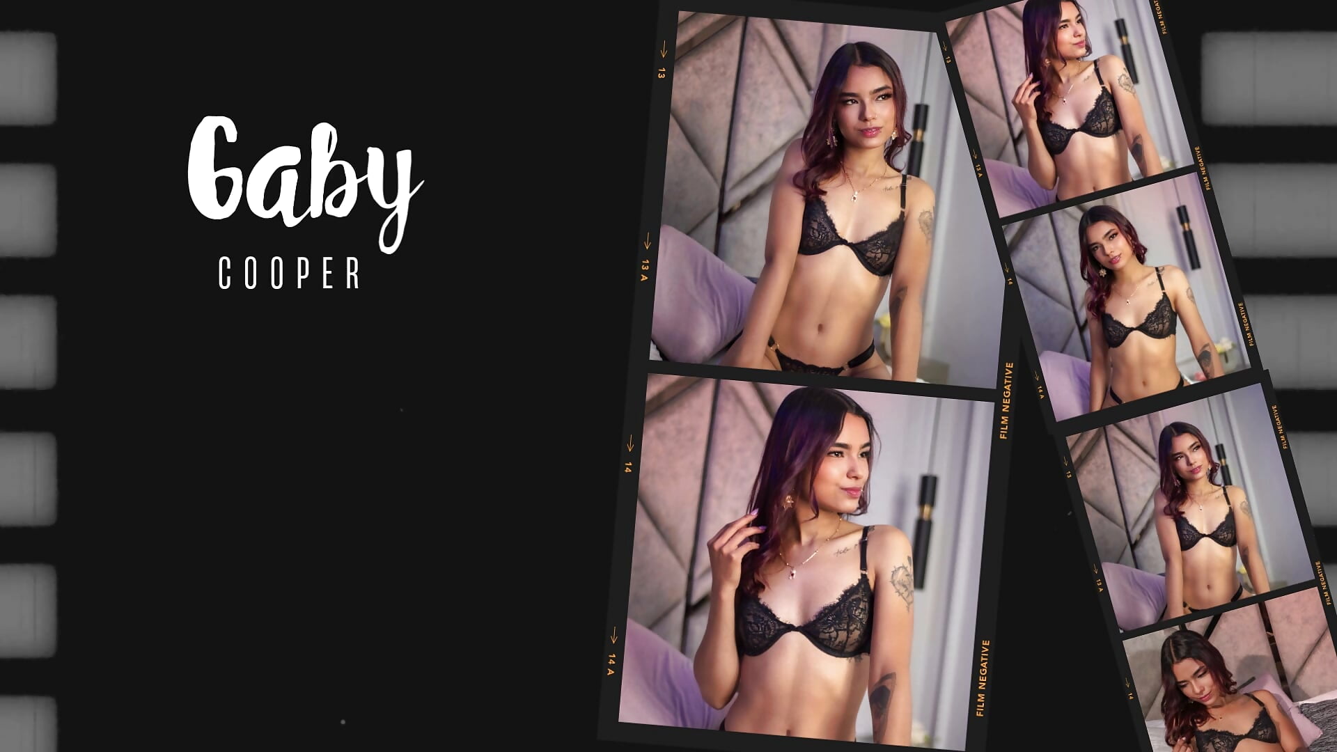 welcome — filmik Gaby-Cooper, modela(-lki) na kamerkach