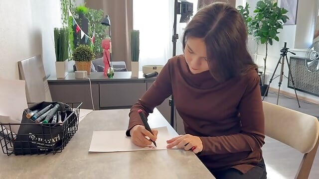 I like to draw - Astraill 캠 모델의 동영상