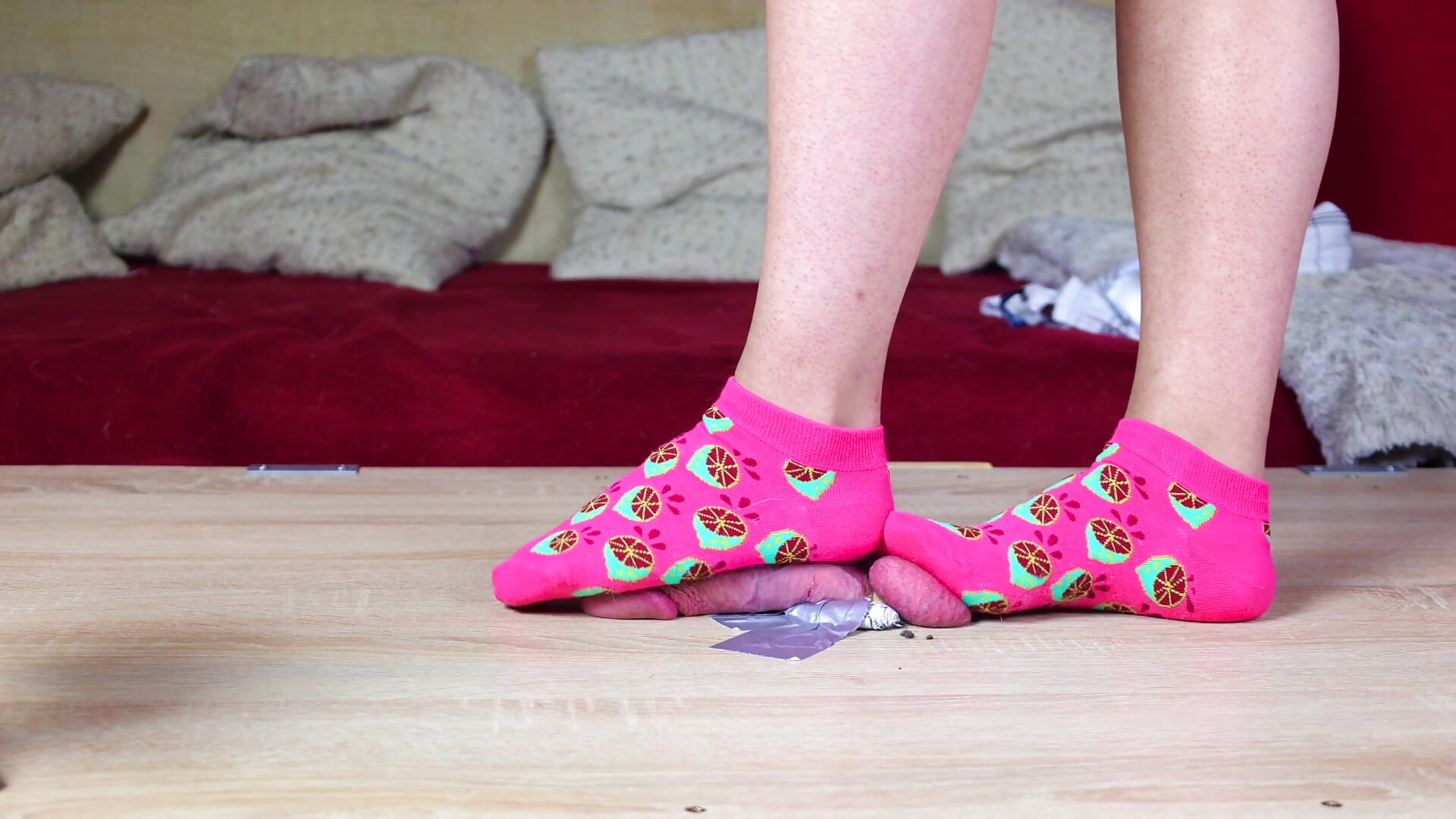 Hard Boots and Socks Cock trampling with cumshot (FULL VIDEO)