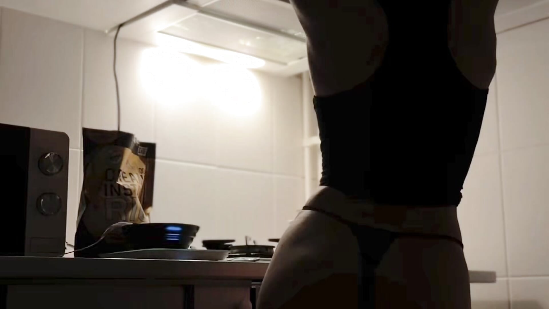 Making my rice cream 🤤 - clip cu sweety_fit model videochat